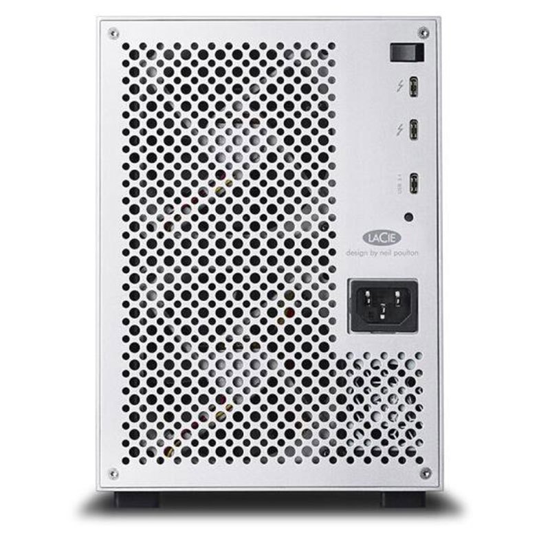 雷孜LaCie 60TB Typc-C/Thunderbolt3 USB3.1 磁盘阵列 6big 雷电3 六盘位雷孜
