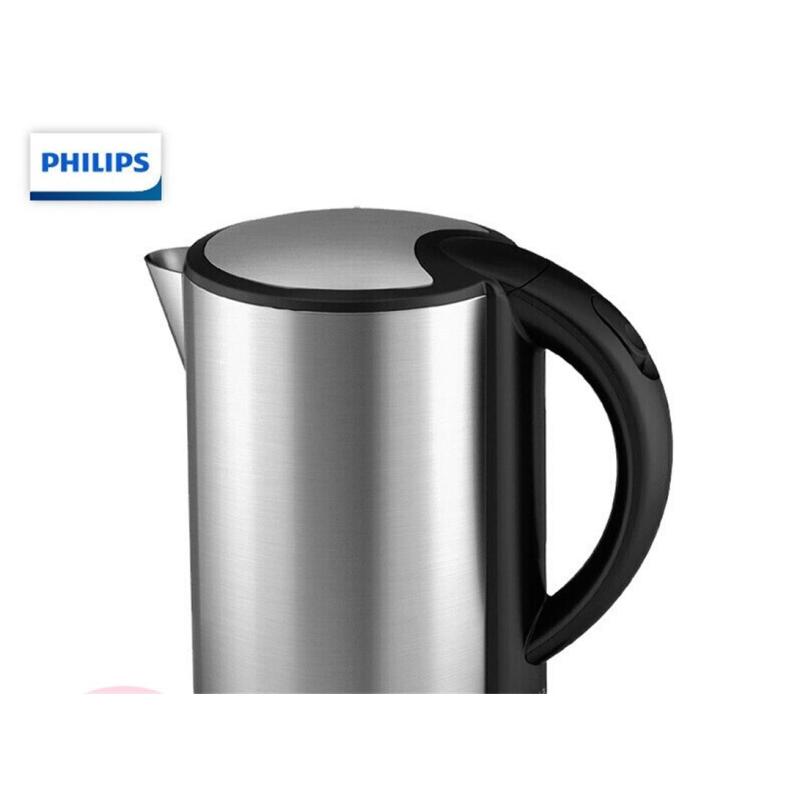飞利浦(PHILIPS)电热水壶 304不锈钢 保温功能烧水壶 1.7L电水壶 HD9316/03