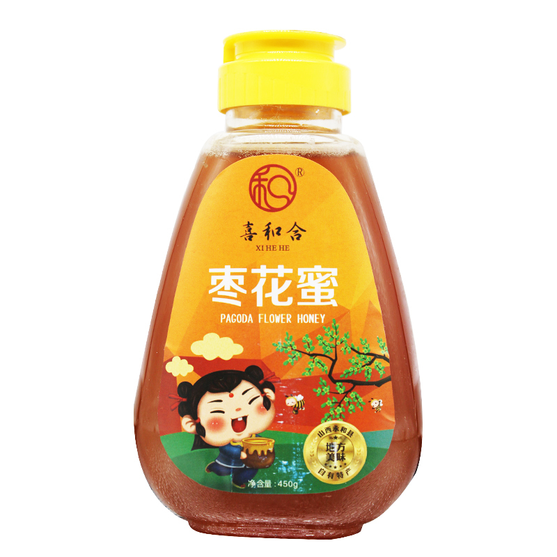 喜和合蜂制品喜和合自然枣花蜜农家蜂蜜自产枣花蜜450g 价格图片品牌报价 苏宁易购疆里疆外食品专营店
