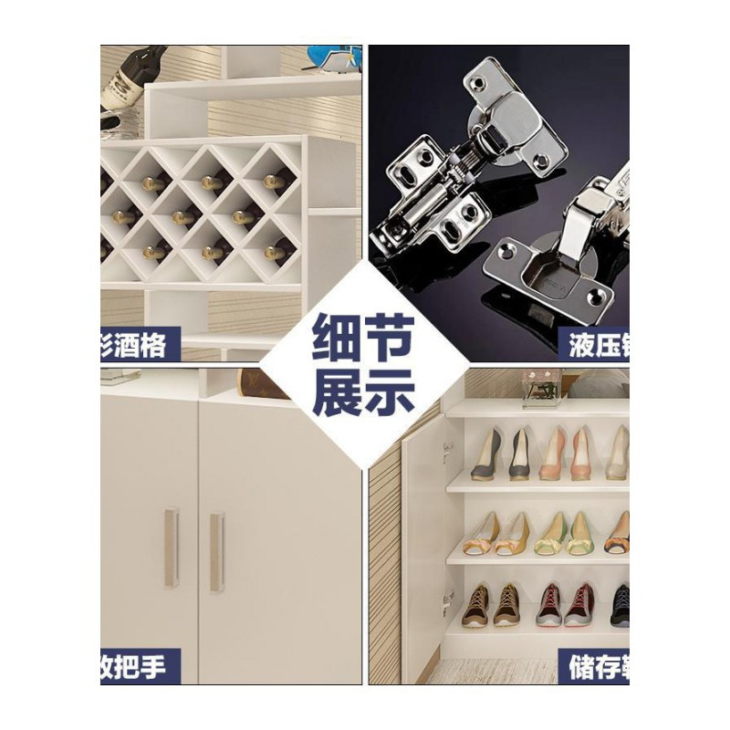 苏宁放心购小户型玄关柜隔断装饰柜子 客厅鞋柜进玄关柜厅欧式酒柜隔断A-STYLE家具