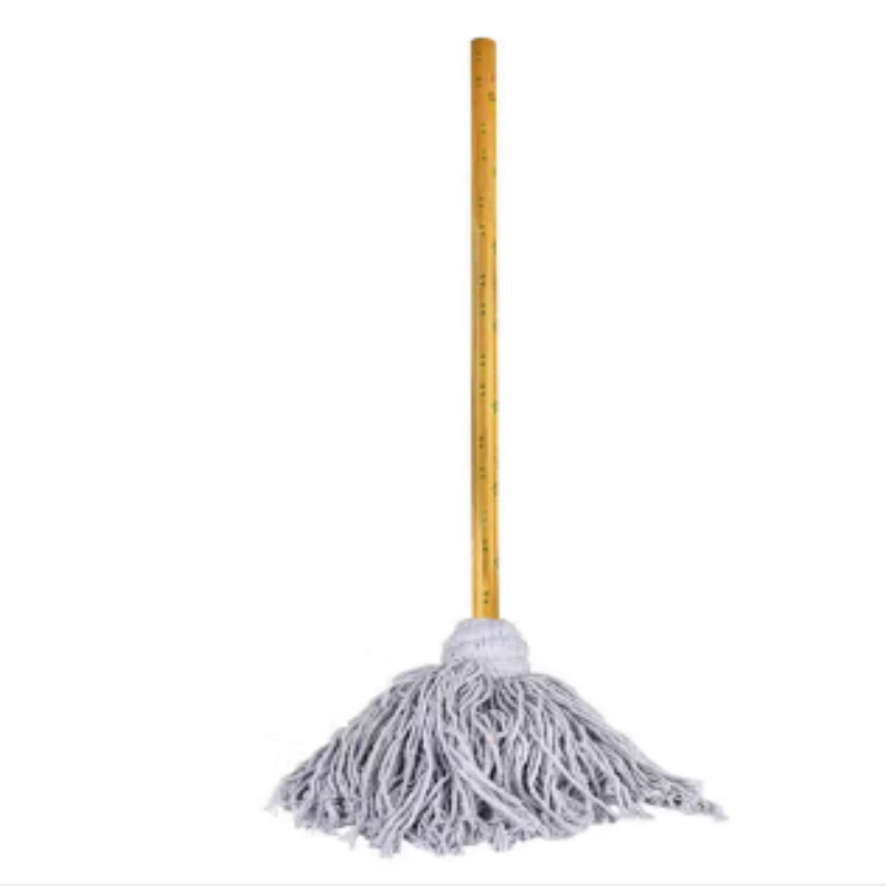 高杨茂诺 木杆圆头棉线拖把 白棉线圆头 把高清大图