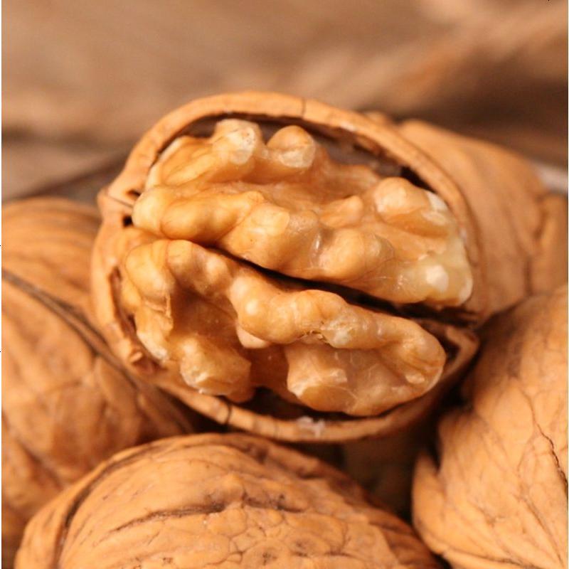 熟纸皮核桃大核桃整办公食孕妇食品奶油味坚果干果礼盒装5斤