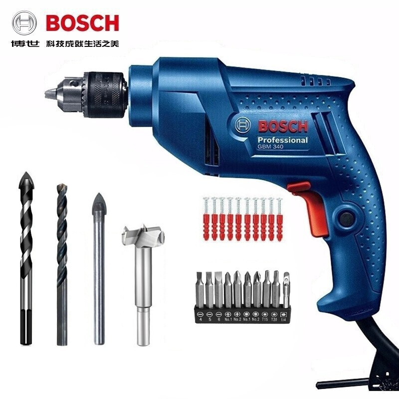 博世bosch手电钻gbm340视频