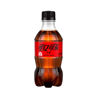 可口可乐300ml*12瓶无糖可乐碳酸饮料夏日清凉快乐水汽水饮料