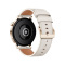 HUAWEI/华为 WATCH GT 3 42mm 智能手表 强劲续航 无线充电 心脏健康 雅致款 白色真皮表带