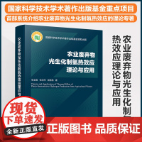 农业废弃物光生化制氢热效应理论与应用 农业废弃物光生化制氢热效应领域的高水平专著 国际上制氢技术的新进展 出版基金重点项