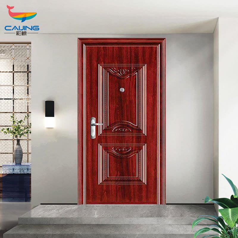 彩鲸(CAIJING)CJ-FDDK11防盗门安全门钢质家用门进户门大门别墅入户门图片