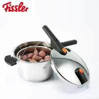 菲仕乐(fissler)锅具套装 TZ00000869 高速快锅 高压锅压力锅 汤锅蒸屉刀具套组 6.0L