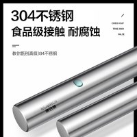 康巴赫304食品级不锈钢擀面杖家用小号擀面棍烘焙面条饺子皮专用