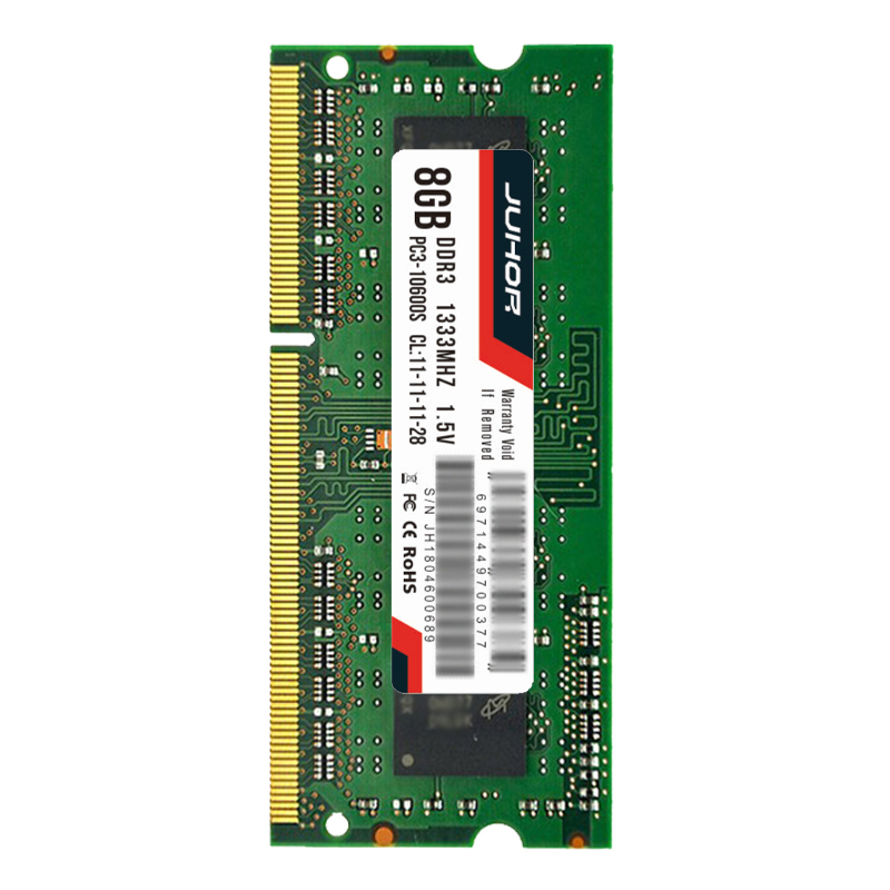 JUHOR玖合 DDR3 1333 8G 笔记本内存条 三星芯片