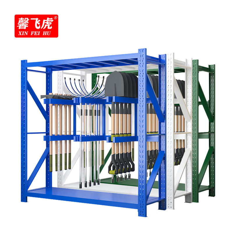 馨飞虎铁锹架铁镐架工具货架防汛物资架1500*600*2000mm/组