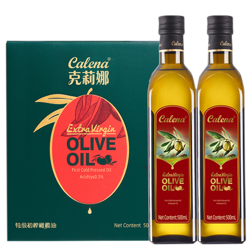 苏宁 克莉娜 橄榄油 500ml*2瓶