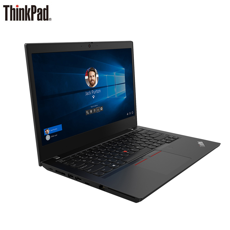 联想ThinkPad L14 10代酷睿处理器 14英寸轻薄笔记本电脑 (I7-10510U 8G 1T+128GSSD 2G独显 ) WIN10 FHD 商务学习办公本