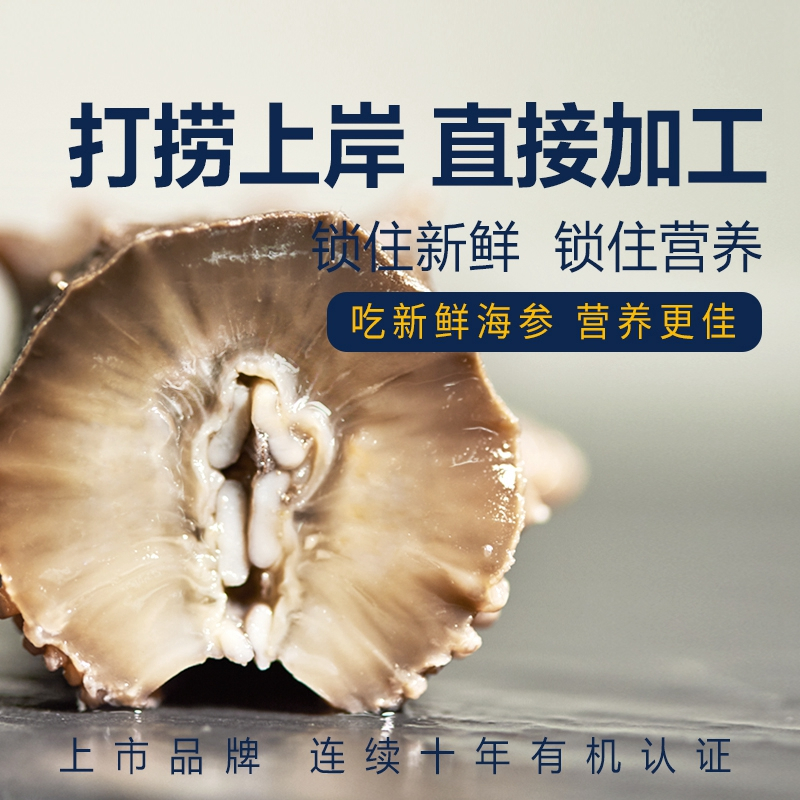 好当家即食海参500g天然有机刺参威海海鲜