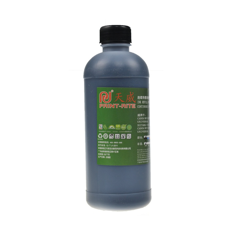 天威打印机墨水 适用爱普生 惠普 佳能 利盟经济装 染料墨水500ML 浅青