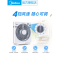 美的（Midea）台式转页扇电风扇鸿运扇台式学生宿舍家用转页扇落地扇 KYT25-15AW