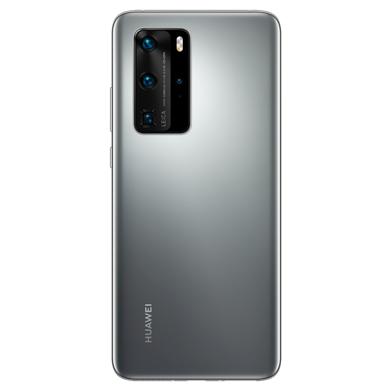 华为/HUAWEI P40 Pro 8GB+512GB 冰霜银 麒麟990 5G SoC芯片超感知 徕卡四摄 50倍数字变焦 四曲满溢屏 移动电信联通5G全网通手机