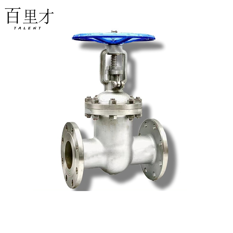 百里才 铸钢法兰闸阀 DN80 个高清大图