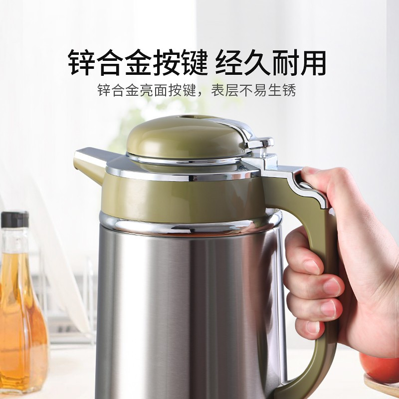 清水3192保温壶 不锈钢热水瓶保温瓶家用开水瓶玻璃内胆