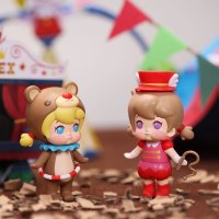 盲盒chuchu angel天使环球旅行二次元甜甜系列公仔天使马戏团忙和