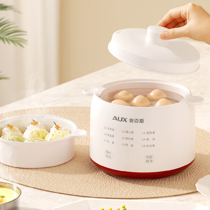 奥克斯煮蛋器1L多功能全自动迷你AZD-10AZX-446A高清大图