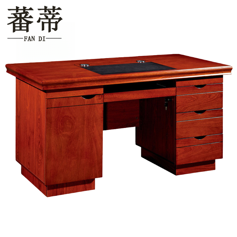 蕃蒂办公桌120cm张高清大图