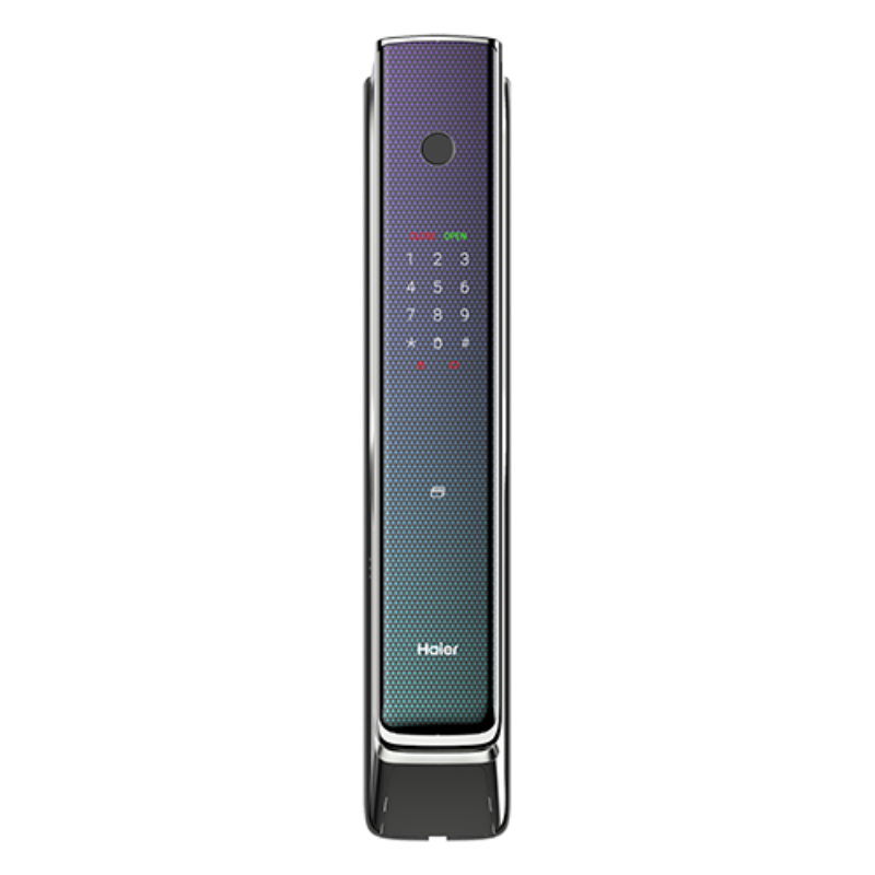 海尔(Haier)HFA-70S-Z 指纹锁 智能锁家用防盗门锁智能门锁电子锁密码锁 烁影黑