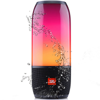 JBL Pulse3 音乐脉动3代 炫彩蓝牙小音箱 音响 低音炮 便携迷你音响 防水音箱 典雅黑