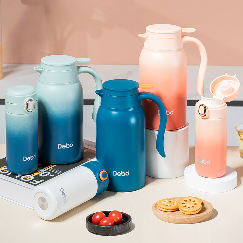 德铂(Debo)奥克登杯壶套装水具水杯 0.3/0.9L DEP-DZ667!