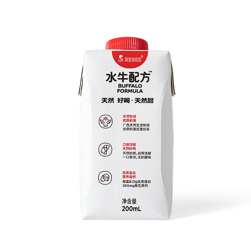 隔壁刘奶奶水牛配方小红帽200ml*10高清大图