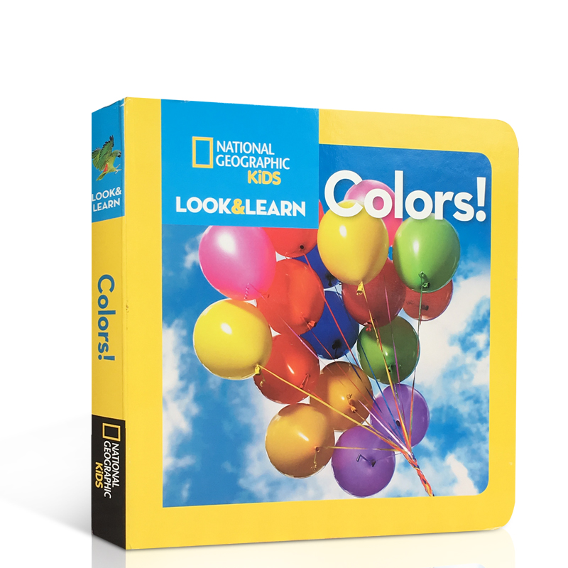 [正版]英文原版绘本 颜色认知 National Geographic Kids Look and Learn Colo高清大图