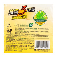 六神艾叶除菌香皂(滋润型)72块装