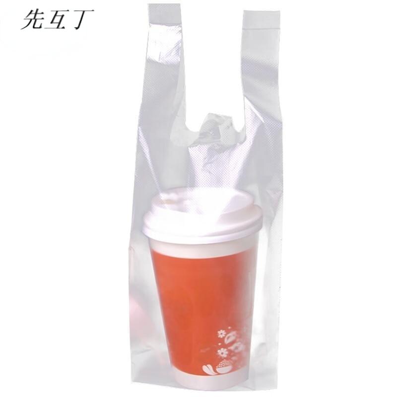 先互丁 一次性豆浆袋打包袋 29*10.5cm(70个) 卷高清大图