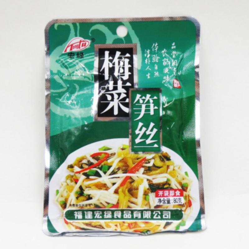 宏绿梅菜笋丝80g