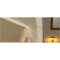 汉司家纺 1.5米 蚊帐 1.00 张/顶 (计价单位:顶) 不着凉 不落灰 不刺眼