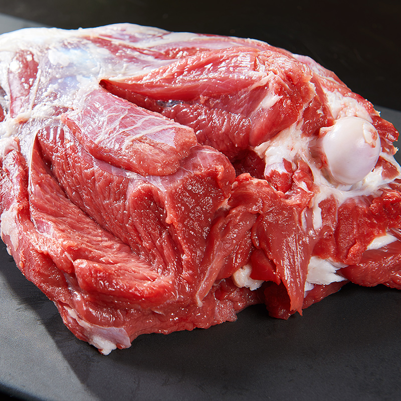 新鲜宁夏滩羊肉原切5斤羊后腿烧烤去骨羊后腿肉礼盒包装高清大图