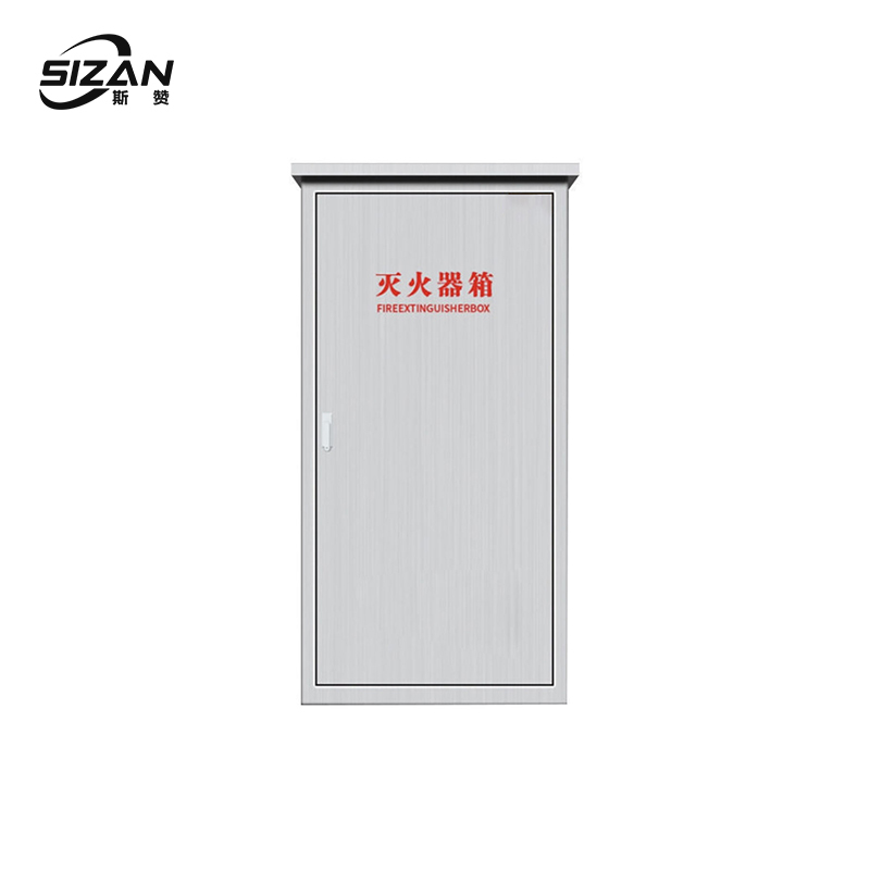 斯赞 304不锈钢推车灭火器箱 50kg 个