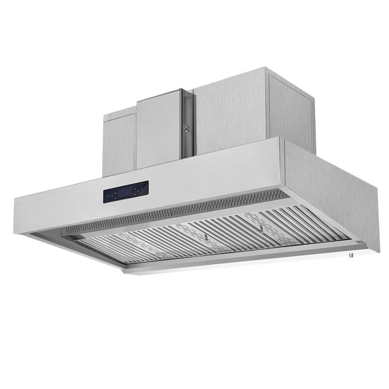 康宝(canbo)商用油烟净化一体机商用不锈钢烟罩抽油烟机低空大吸力油烟净化器餐饮YJ-NZQ2.0B(厨洁款)