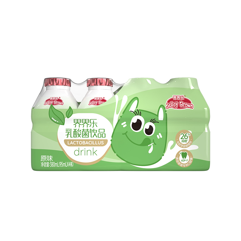 界界乐乳酸菌饮品小怪兽款 混合口味 95ml*20瓶