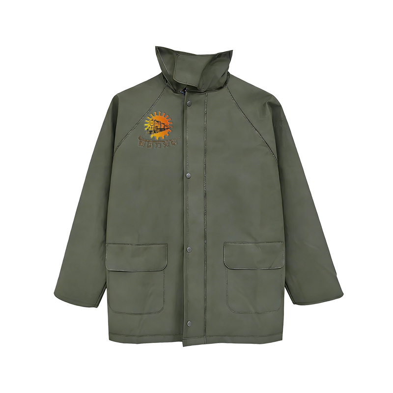 新动力火车 分身雨衣绿色 尺码165-190 套