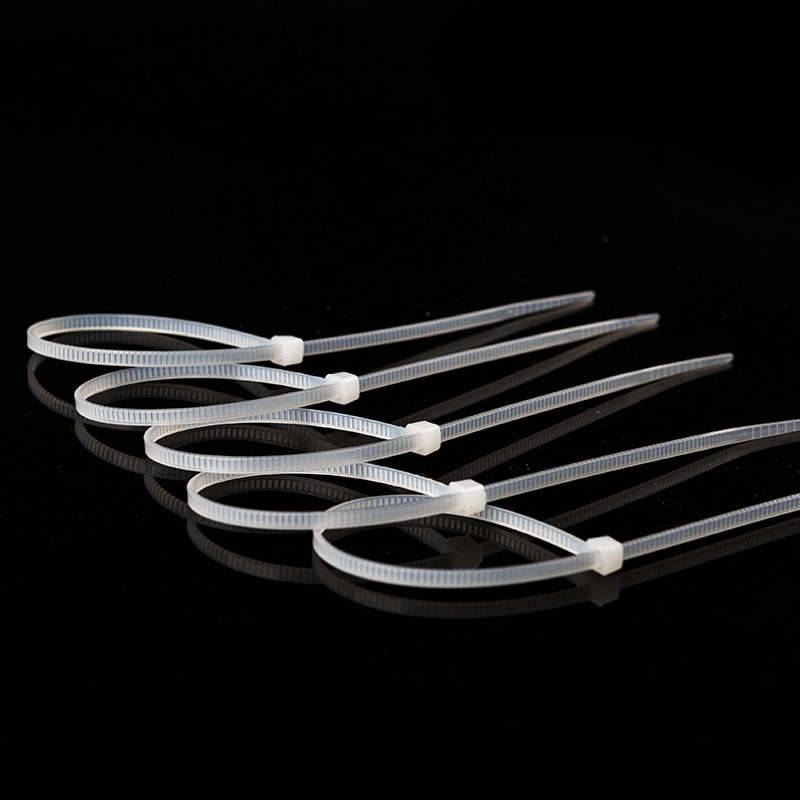 白色塑料卡扣扎口带4150mm电线捆扎带勒死狗自锁式尼龙扎带