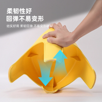 苏宁宜品x希艺欧联名 北欧风方形凳子颜色随机拍一发二