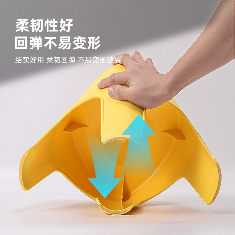苏宁宜品x希艺欧联名 北欧风方形凳子颜色随机拍一发二