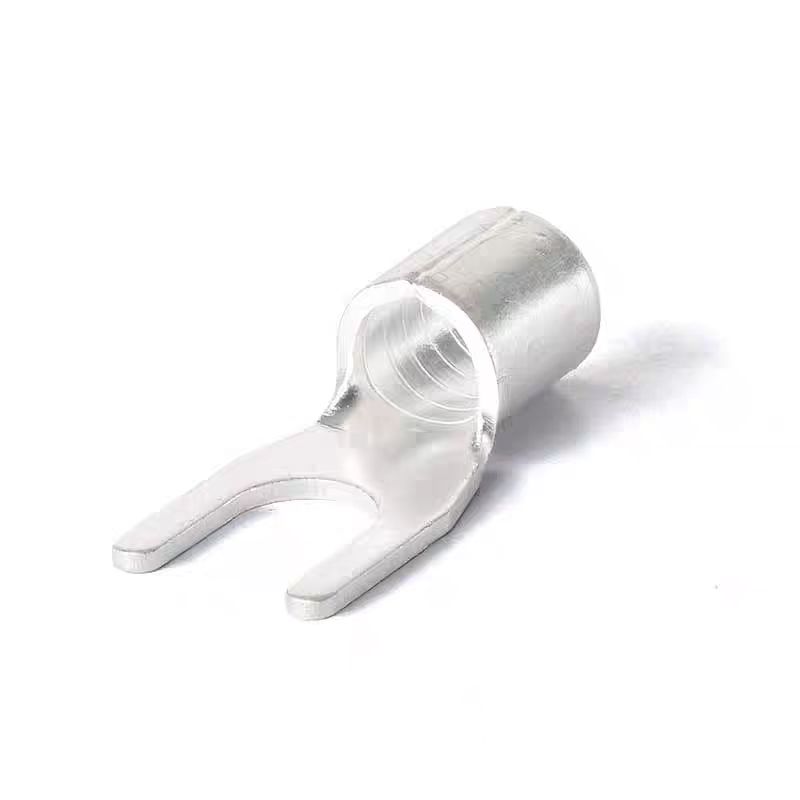 盛京联硕 叉形冷压裸端子 叉型铜鼻子 UT10-10[10个]包高清大图