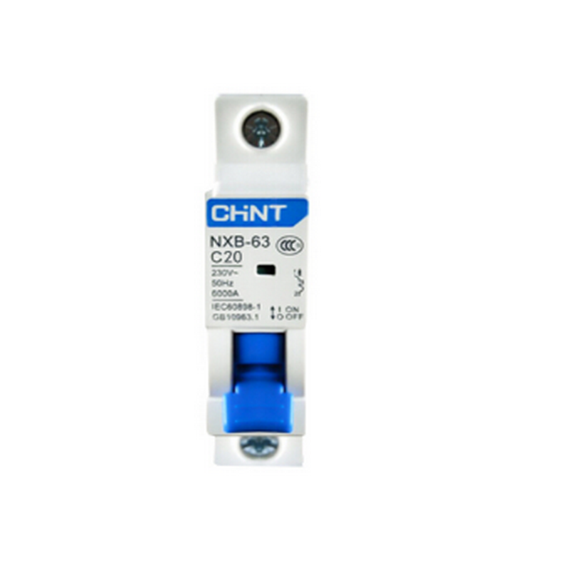 正泰(CHNT)NXB-63 1P C20 小型断路器 空气开关 过载空气开关