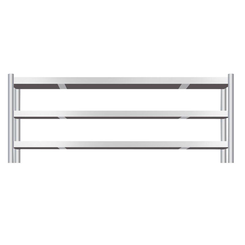 德玛仕商用冷藏冷冻工作台 奶茶操作台冰柜 工作台冰柜 水吧台厨房保鲜工作台冰箱 三层操作台150×30×70CM