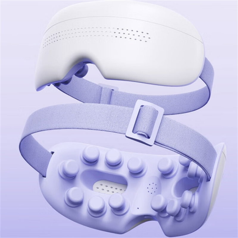 春枝漫野Chirimiri穴位按摩可视眼部按摩仪多频震动护眼热敷眼罩按摩器 CE-300高清大图