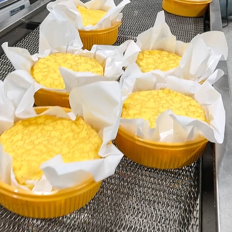 [鲜佰客][顺丰快递]虎皮榴莲千层 1盒 400g/盒 休闲零食小吃早餐糕点