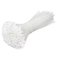 冰禹 SNll-128 自锁式尼龙扎带 理线带 加强塑料绑扎线 10*760MM国标(100条)