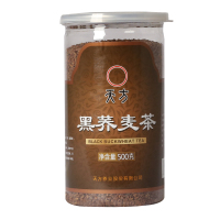 天方黑苦荞茶500g瓶装 黑苦荞花草茶 甘草茶